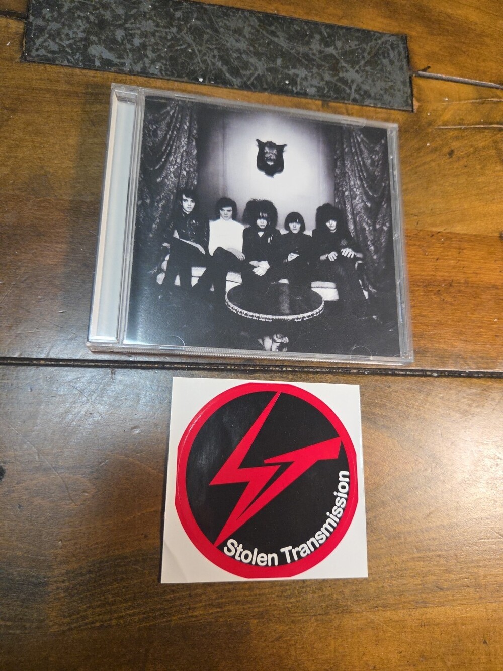 The Horrors Strange House CD Stolen Transmission Rare US Edition W Sticker Album